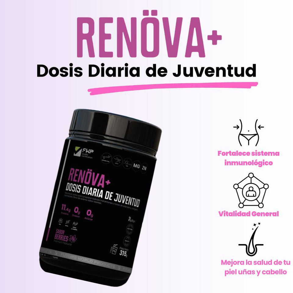 RENÖVA+ | Tu dosis Diaria de Juventud y Vitalidad